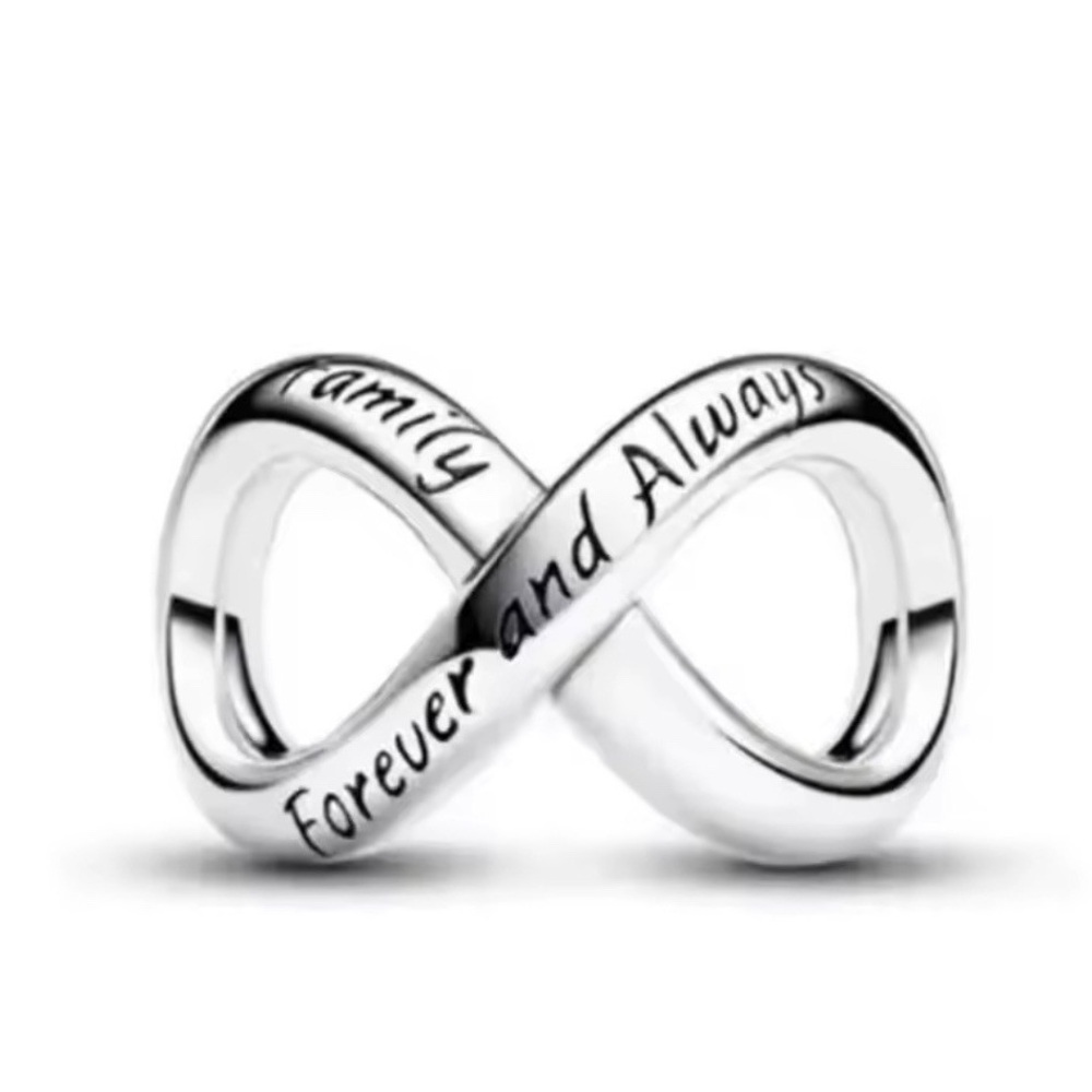 Family Always & Forever Charm – Heart Dangle Charm